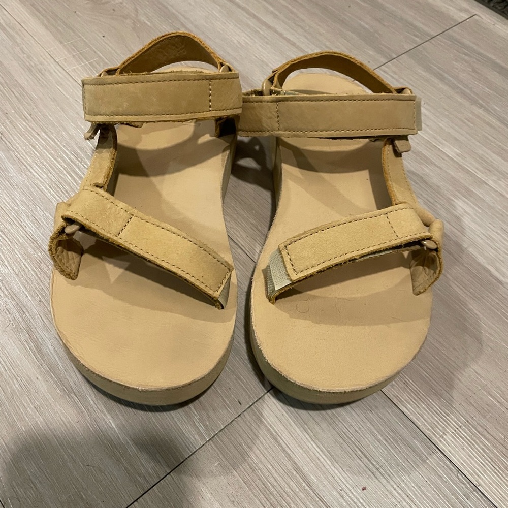 Tan Strappy Sandals